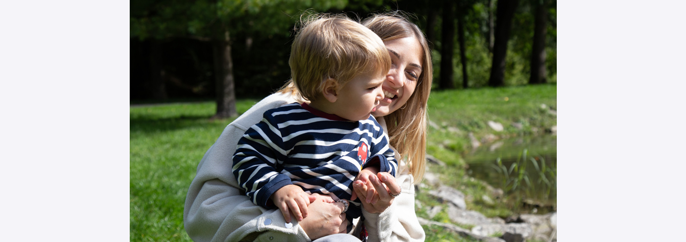 Kuscheln Anti-Stress-Strategie für Mamas
