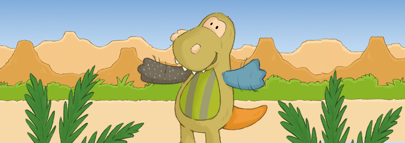 Der kleine Dinosaurier Mats