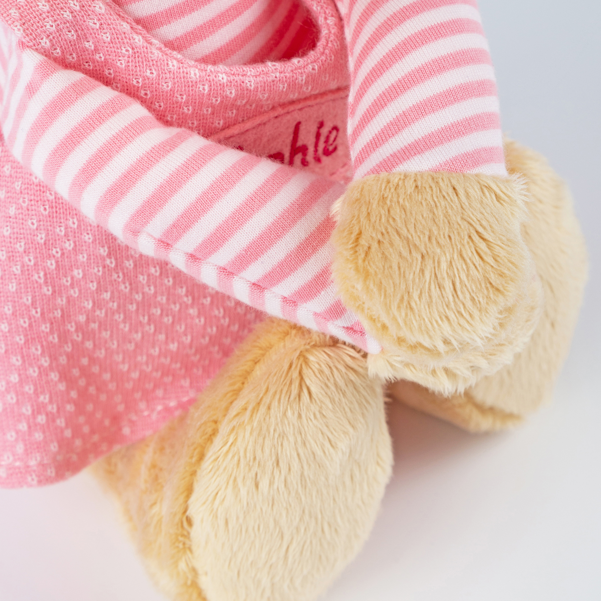 Namensspieluhr Hase rosa Namensspieluhr Hase rosa
