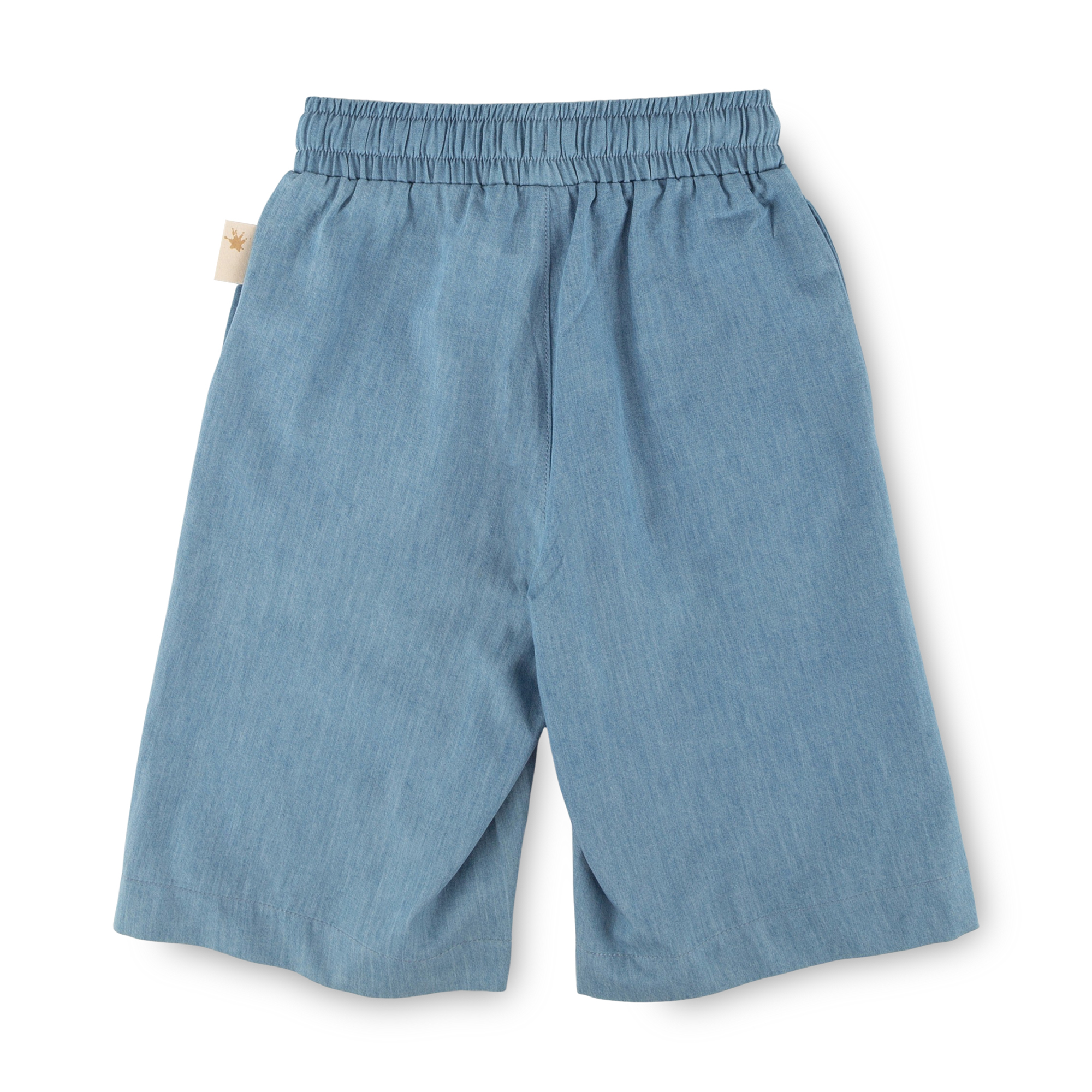 Kinder Chambray-Culotte Blümchen, hellblau, Funny Dog Kinder Chambray-Culotte Blümchen, hellblau, Funny Dog