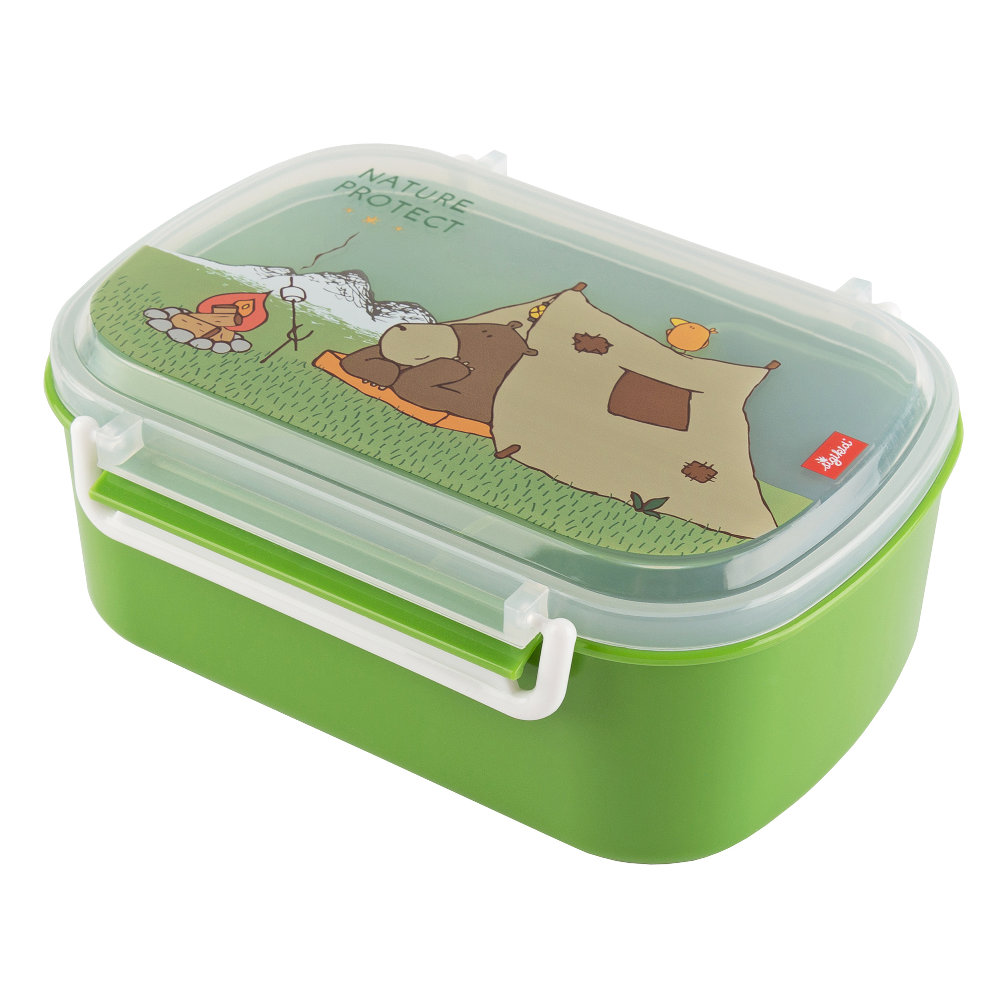 Lunch Box Forest Grizzly bear for children