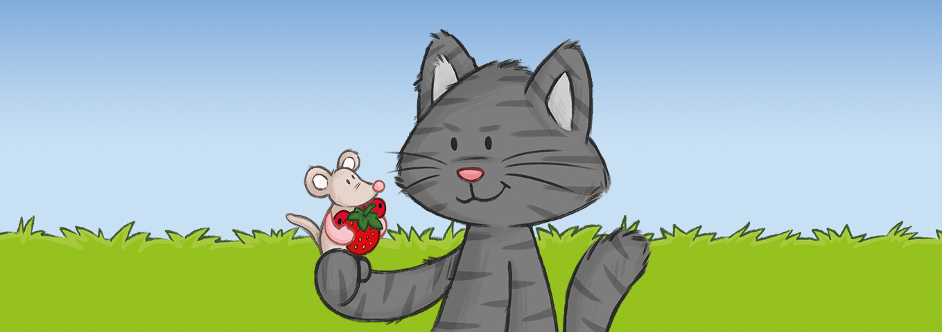 Wie die kleine kluge Maus den großen Kater überlistete