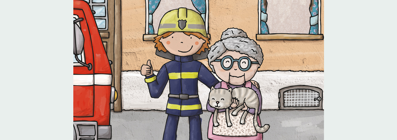 Quatschgeschichte mit Feuerwehrmann Frido